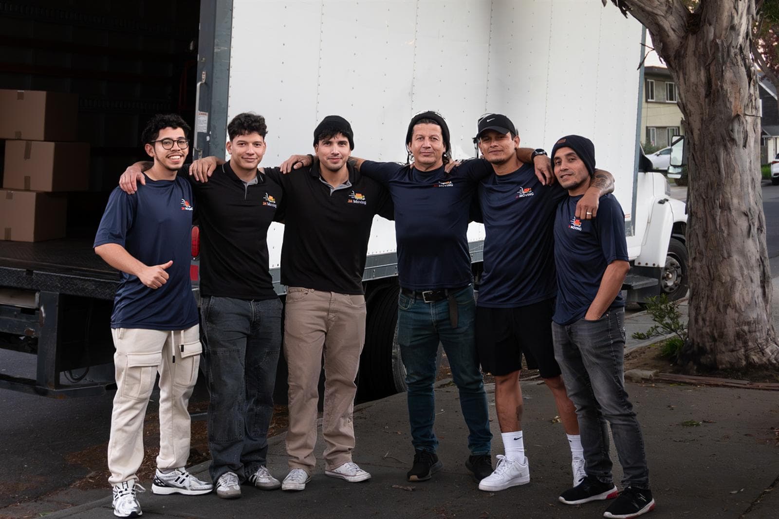 moving services — JH Moving crew at work